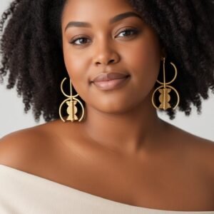 Boucles d'oreilles en bronze
